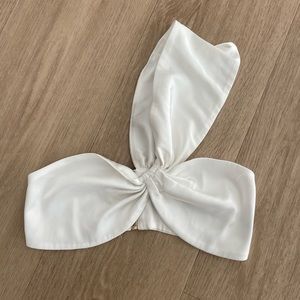 Meshki Crop Top One Shoulder